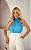 Regata Halter Gola Com Elástico Donna Ritz - Imagem 7