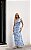 Vestido Midi Em Crepe Decote V Estampa Floral - Imagem 1