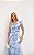 Vestido Midi Em Crepe Decote V Estampa Floral - Imagem 2