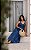 Vestido Midi Em Alfaiataria Decote V e Alças Largas - Imagem 7