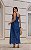 Vestido Midi Em Alfaiataria Decote V e Alças Largas - Imagem 3