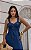 Vestido Midi Em Alfaiataria Decote V e Alças Largas - Imagem 6