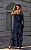 Vestido Alça Longo Em Chiffon Poá Com Babados - Imagem 2