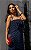 Vestido Alça Longo Em Chiffon Poá Com Babados - Imagem 4