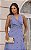 Vestido Midi Em Stripe Life Transpassado Com Alças Largas - Imagem 2