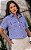 Camisa Cropped Em Stripe Life - Imagem 1