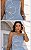 Vestido Midi Alfaiataria Com Decote Reto E Aplicação Flor - Imagem 3