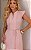 Vestido Midi Em Viscose Maquinetado Com Entremeios - Imagem 2