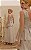 Vestido Midi Tricoline Listrado Com Peplum - Imagem 5