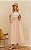 Vestido Midi Em Malha Canelada Decote V - Imagem 1