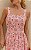 Vestido Midi Floral Decote Nuvem Em Alfaiataria - Imagem 3