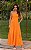 Vestido Midi Alfaiataria Com Pregas No Busto - Imagem 1