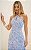 Vestido Curto Com Faixa Listra Floral Donna Ritz - Imagem 3