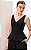 Blusa Em Alfaiataria Decote V Com Recortes e Peplum Milalai - Imagem 9