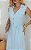 Vestido Midi Viscolinho Com Cinto Faixa Decote V - Imagem 4