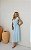 Vestido Midi Viscolinho Com Cinto Faixa Decote V - Imagem 2