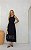 Vestido Midi Alfaiataria Bordado Barra Com Faixa - Imagem 1