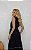 Vestido Midi Alfaiataria Bordado Barra Com Faixa - Imagem 5