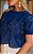 Blusa Bordada Decote Redondo e Mangas Bufantes - Imagem 3
