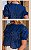 Blusa Bordada Decote Redondo e Mangas Bufantes - Imagem 5
