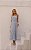 Vestido Midi Alça Em Algodão Bordado Com Cinto - Imagem 8