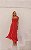 Vestido Midi Alça Em Crepe Poá - Imagem 1