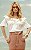 Blusa Viscolinho Decote V Com Babados - Imagem 6