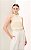 Regata Halter Em Crepe Com Renda Milalai - Imagem 8