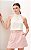 Regata Halter Em Crepe Com Renda Milalai - Imagem 4