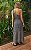 Vestido Longo Chiffon Um Ombro Aviamento - Imagem 2
