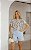 Blusa Floral Com Gola Alta e Babados Nas Mangas Doce Flor - Imagem 1