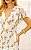 Vestido Midi Floral Decote V e Babados Nas Mangas Doce Flor - Imagem 3