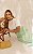 Blusa Em Tricoline Decote Redondo e Mangas Curtas Balone - Imagem 4