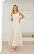 Vestido Midi Alfaiataria Listrado - Imagem 1