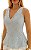 Regata Renda Decote V Peplum - Imagem 3
