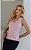 Regata Renda Decote V Peplum - Imagem 1