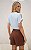 Blusa Crepe Manga Torcida Decote V Donna Ritz - Imagem 5