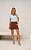 Blusa Crepe Manga Torcida Decote V Donna Ritz - Imagem 6