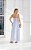 Vestido Longo Tricoline Listrado Donna Ritz - Imagem 7