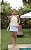 Regata Halter Cruzado Yoryu Bordado Donna Ritz - Imagem 5