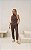 Top Alongado Alfaiataria Halter Twill Com Franzido Donna Ritz - Imagem 8