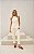 Top Alongado Alfaiataria Halter Twill Com Franzido Donna Ritz - Imagem 10