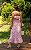 Vestido Midi Floral Em Algodão Com Babados - Imagem 2