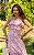 Vestido Midi Floral Em Algodão Com Babados - Imagem 3