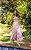 Vestido Midi Floral Em Algodão Com Babados - Imagem 1