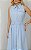 Vestido Midi Alfaiataria Polo Com Cinto Faixa - Imagem 4