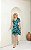 Vestido Curto Em Tule Estampado - Imagem 1