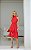 Vestido Curto Em Viscose Com Gola Alta e Bordados - Imagem 1