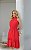 Vestido Curto Em Viscose Com Gola Alta e Bordados - Imagem 2