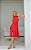Vestido Curto Em Viscose Com Gola Alta e Bordados - Imagem 4